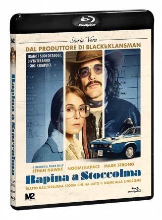 Locandina italiana DVD e BLU RAY Rapina a Stoccolma 